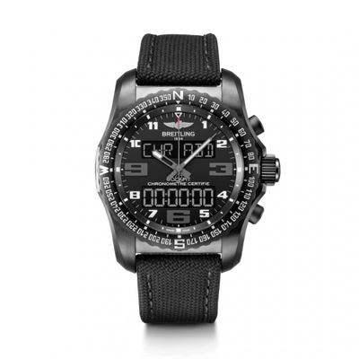 Remontoir à montres pour montre Breitling Cockpit B50 Cockpit B50 Night Mission / Noire / Military / Pin