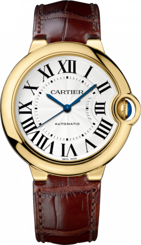 Watch Winder for watch Cartier Ballon Blue de Cartier Ballon Blue de Cartier 36 Automatic Yellow Gold / Silver