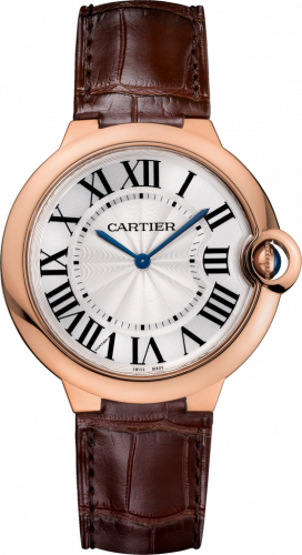 Watch Winder for watch Cartier Ballon Blue de Cartier Ballon Blue de Cartier 40 Extra Flat Pink Gold / Silver