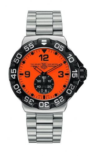 Uhrenbeweger für Uhr TAG Heuer Formula 1 Formula 1 Big Date 44 Stainless Steel / Orange / Bracelet