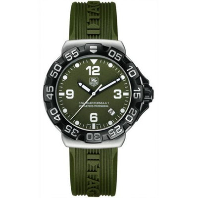 Uhrenbeweger für Uhr TAG Heuer Formula 1 Formula 1 Quartz 41 Stainless Steel / Green / Rubber