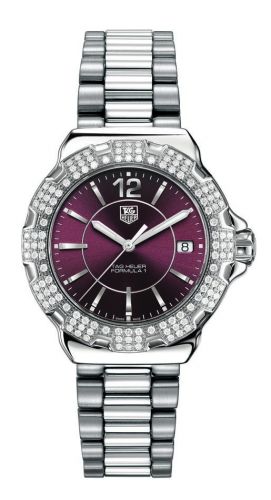 Uhrenbeweger für Uhr TAG Heuer Formula 1 Formula 1 Quartz 37 Stainless Steel / Diamond / Purple