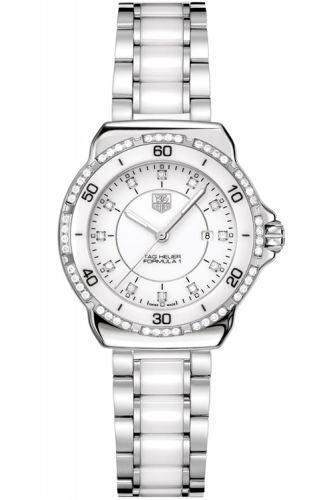 Uhrenbeweger für Uhr TAG Heuer Formula 1 Formula 1 32 Stainless Steel / Diamond / White / Bracelet