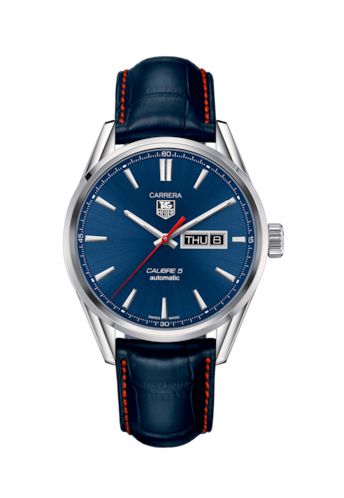 Uhrenbeweger für Uhr TAG Heuer Carrera Carrera Calibre 5 Day Date Stainless Steel / Blue / Alligator