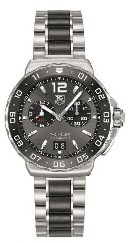 Uhrenbeweger für Uhr TAG Heuer Formula 1 Formula 1 Alarm 42 Stainless Steel / Grey / Bracelet