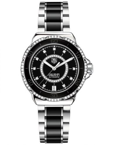 Uhrenbeweger für Uhr TAG Heuer Formula 1 Formula 1 Calibre 5 37 Stainless Steel / Diamond / Black - Diamond / Bracelet