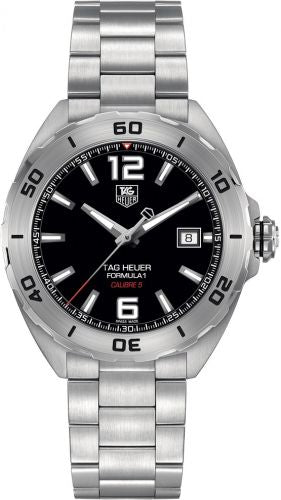 Uhrenbeweger für Uhr TAG Heuer Formula 1 Formula 1 Calibre 5 41 Stainless Steel / Black / Bracelet