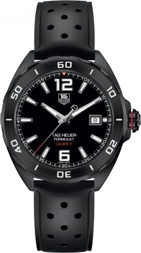 Uhrenbeweger für Uhr TAG Heuer Formula 1 Formula 1 Calibre 5 41 PVD / Black / Rubber