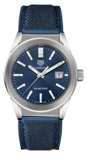 Uhrenbeweger für Uhr TAG Heuer Carrera Carrera Quartz 36 Stainless Steel / Blue / Canvas