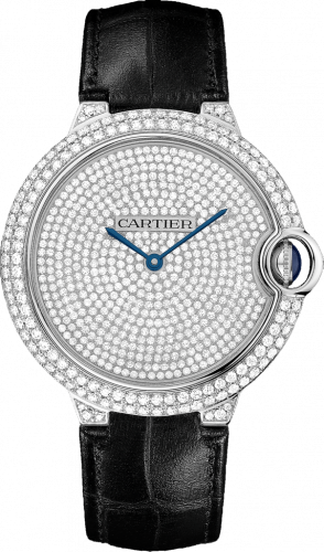 Watch Winder for watch Cartier Ballon Blue de Cartier Ballon Blue de Cartier 42 White Gold / Diamond