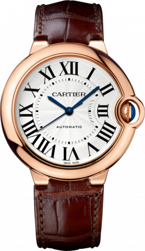 Watch Winder for watch Cartier Ballon Blue de Cartier Ballon Blue de Cartier 36 Automatic Pink Gold / Silver