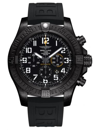 Remontoir à montres pour montre Breitling Avenger Avenger Hurricane 12H Breitlight / Volcano Noire / Rubber / Pin