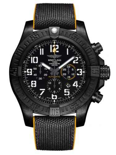 Remontoir à montres pour montre Breitling Avenger Avenger Hurricane 12H Breitlight / Volcano Noire / Military Rubber