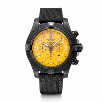 Remontoir à montres pour montre Breitling Avenger Avenger Hurricane 12H Breitlight / Cobra Yellow / Military / Pin